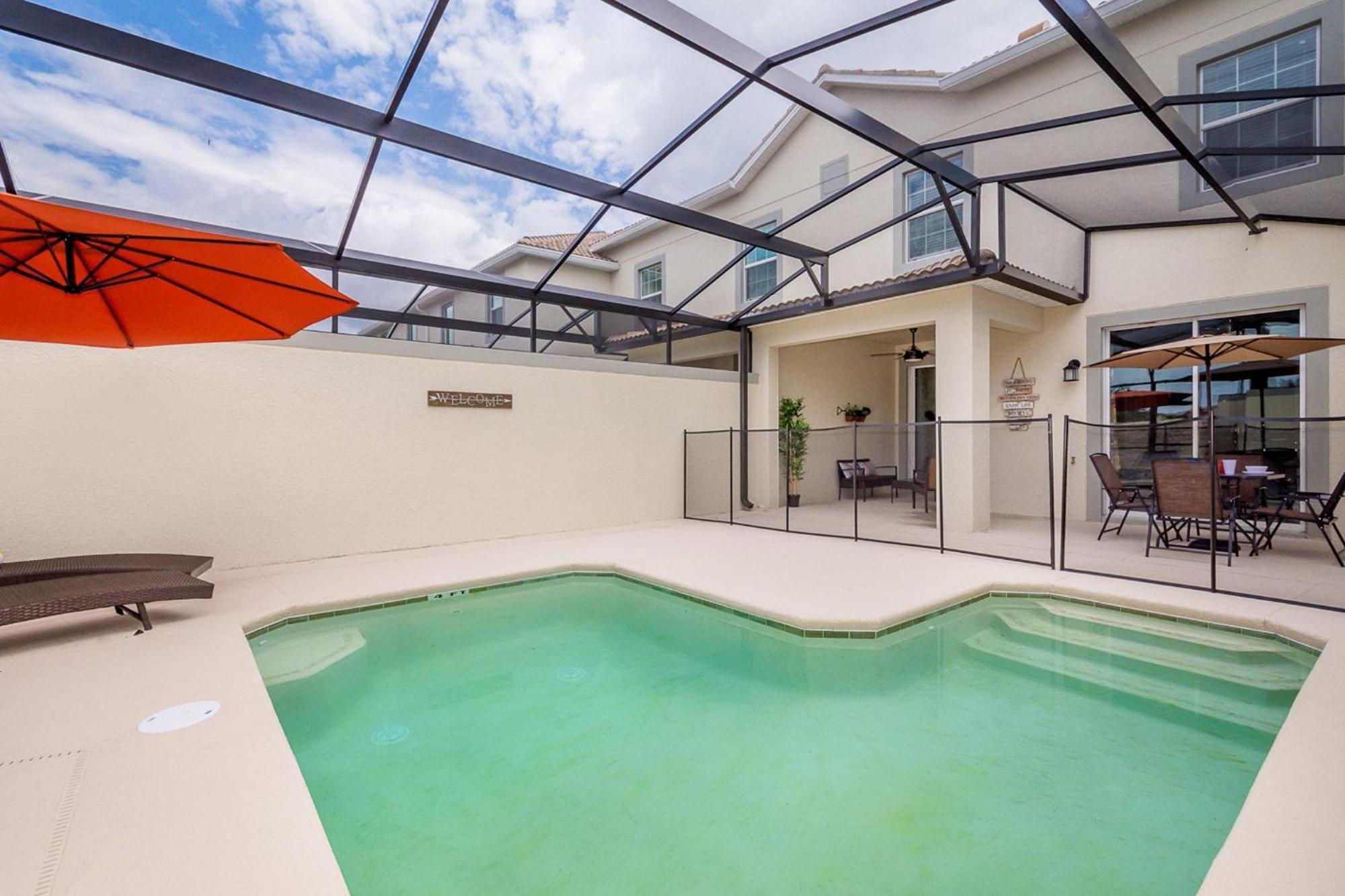 4929Gc Townhouse 4 Bedrooms & 3 Bathrooms + Pool Kissimmee Exterior photo